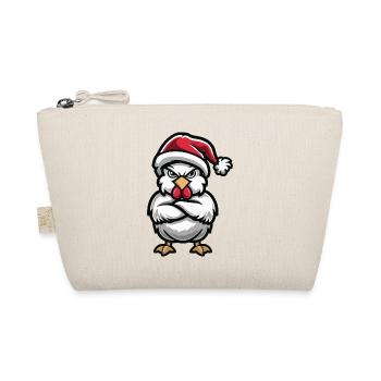 Chicken Christmas - Organic Pouch - nature - Front
