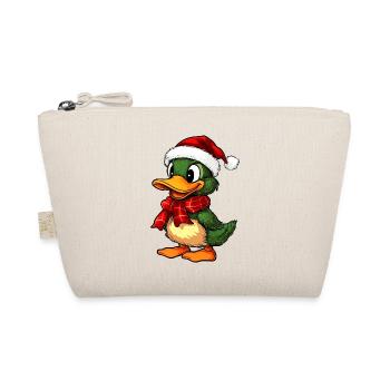 Weihnachten Enten - Bio-Täschchen - Natur - Vorne