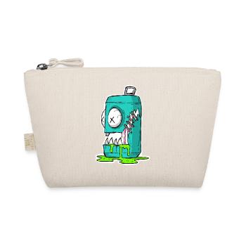 Monster Dose Cartoon Comic - Bio-Täschchen - Natur - Vorne