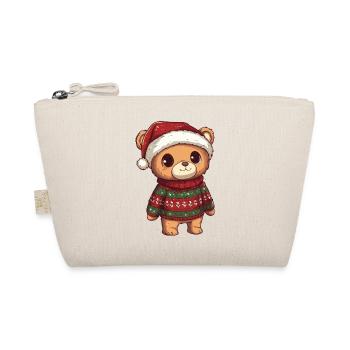 Noël de Noël Ours - Trousse biologique - nature - Devant