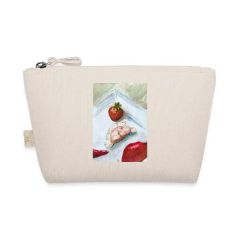 Strawberry Ginger Still Life - Organic Pouch - nature - Front