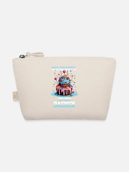 Baking Baker Baking Queen Baking Fairy Cake Cake - Organic Pouch - nature - Front