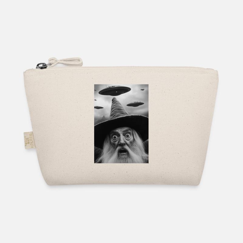 Magician with UFOs Organic Pouch