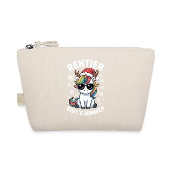 Renne licorne n’existe pas Vilain Noël - Trousse biologique - nature - Devant