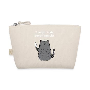 6-7 Internet Meme 6 7 Snack Cat - Organic Pouch - nature - Front