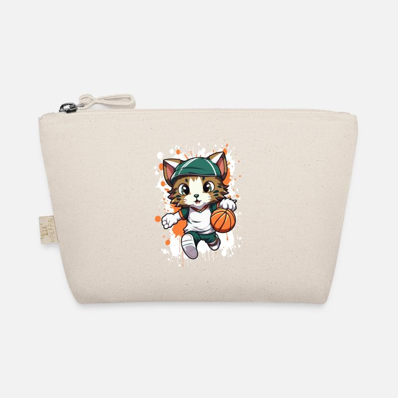 Mascotte de basketteur, chat mascotte Trousse biologique