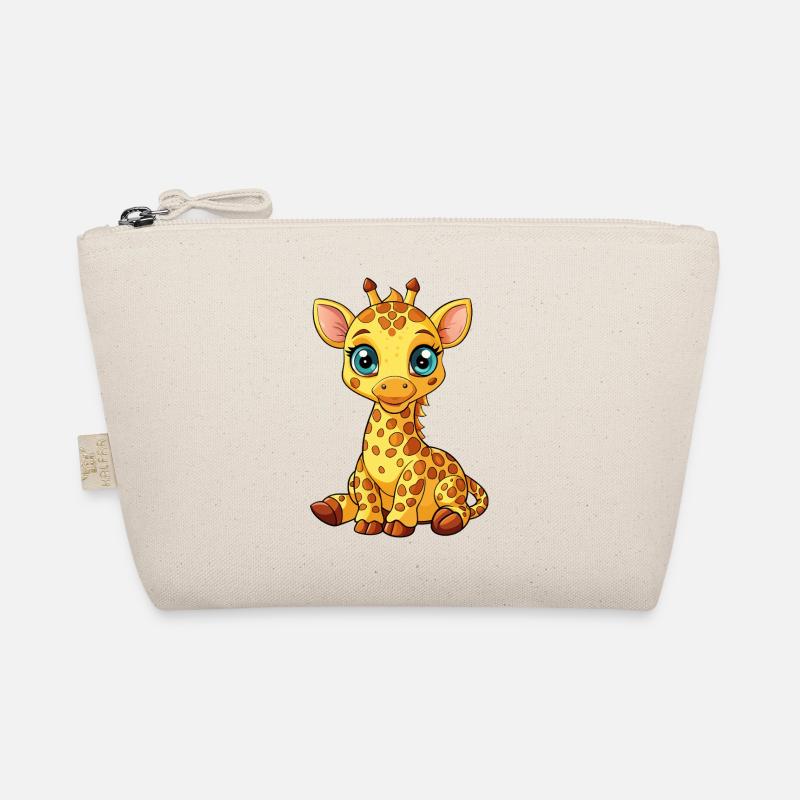 Sitting giraffes Organic Pouch