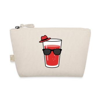 Cocktail avec chapeau et lunettes de soleil - Trousse biologique - nature - Devant