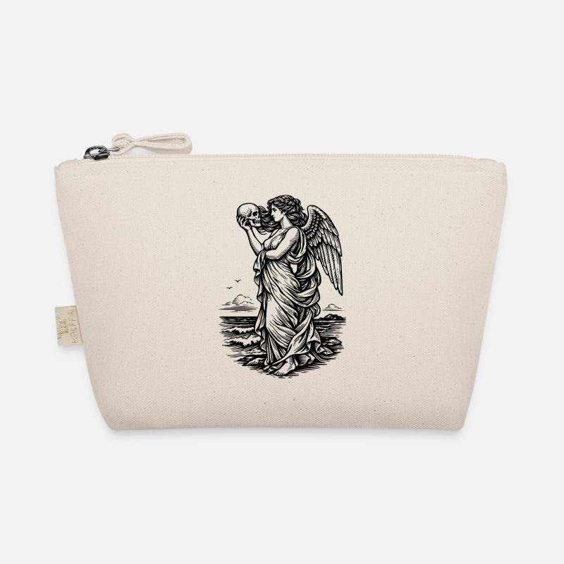 La déesse grecque Aphrodite à la mer avec le skul Trousse biologique