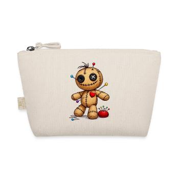 Voodoo doll with needles - Organic Pouch - nature - Front