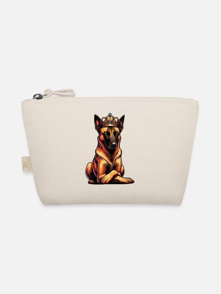 Malinois Belgian Shepherd Malinois Owner - Organic Pouch - nature - Front
