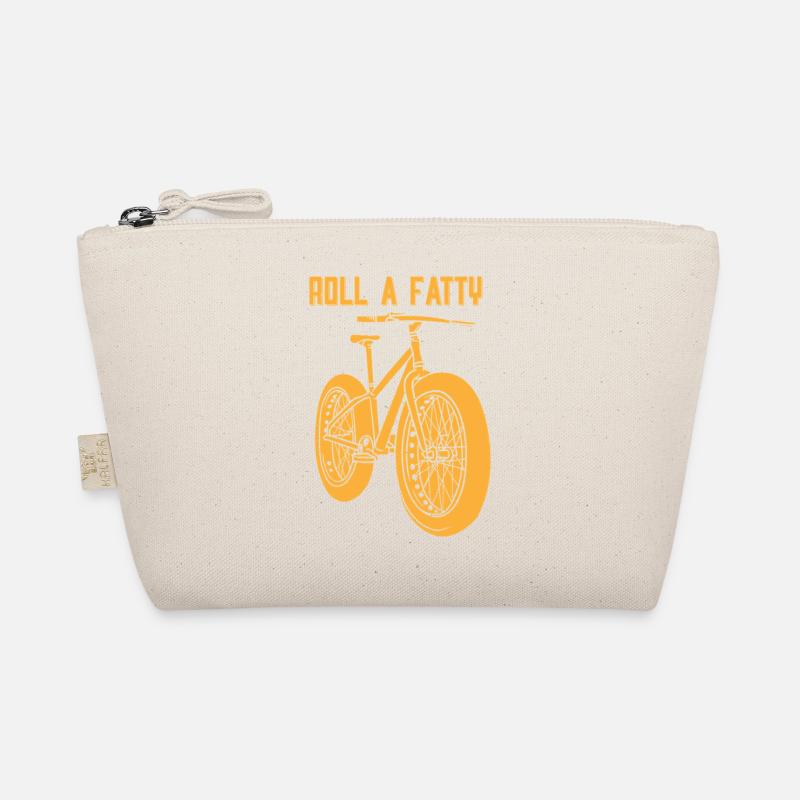 Roll A Fatty Fat Tire Bike Design Organic Pouch