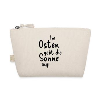 Sonne im Osten - Bio-Täschchen - Natur - Vorne