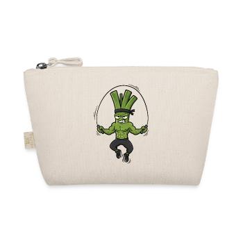 Fitness Jumping Rope Leek Onion Lover Sport - Organic Pouch - nature - Front
