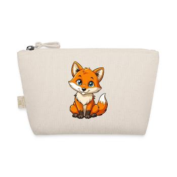 Baby fox - Organic Pouch - nature - Front