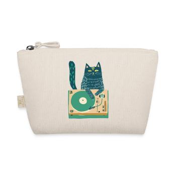 DJ chat sur platine - Trousse biologique - nature - Devant