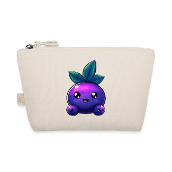 Kawaii berry friend with leaves - Organic Pouch - nature - Front