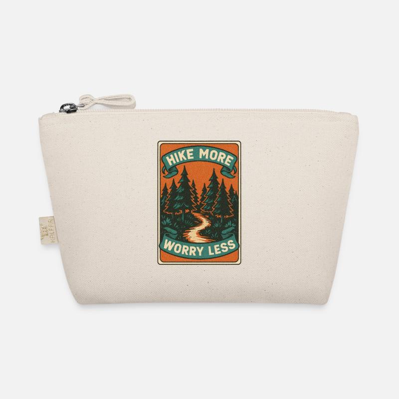 Hike More Worry Less Organic Pouch