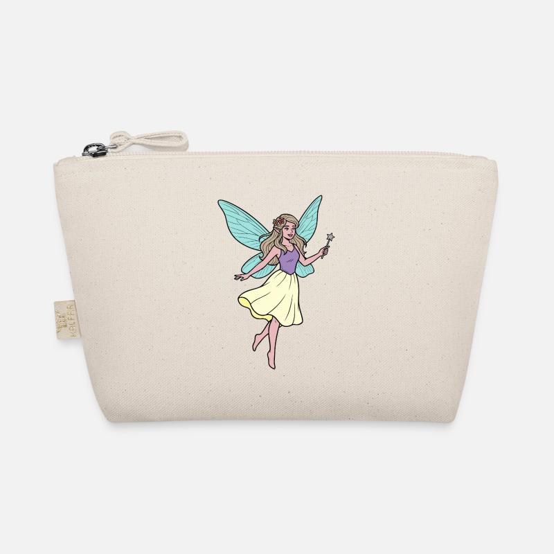 Cute Fairy in Pastel Flight Organic Pouch