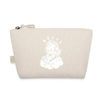 Punk Angel – Chérubin avec casque - Trousse biologique - nature - Devant