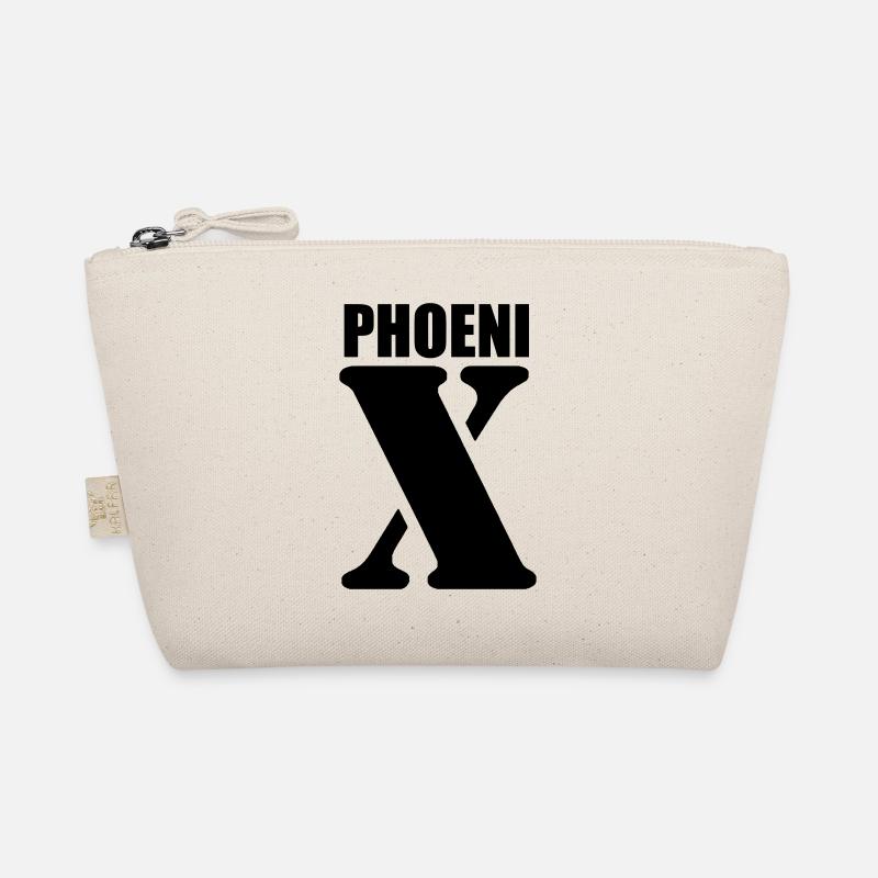 Phoenix – First Name Design | Minimal Typography Bio-Täschchen
