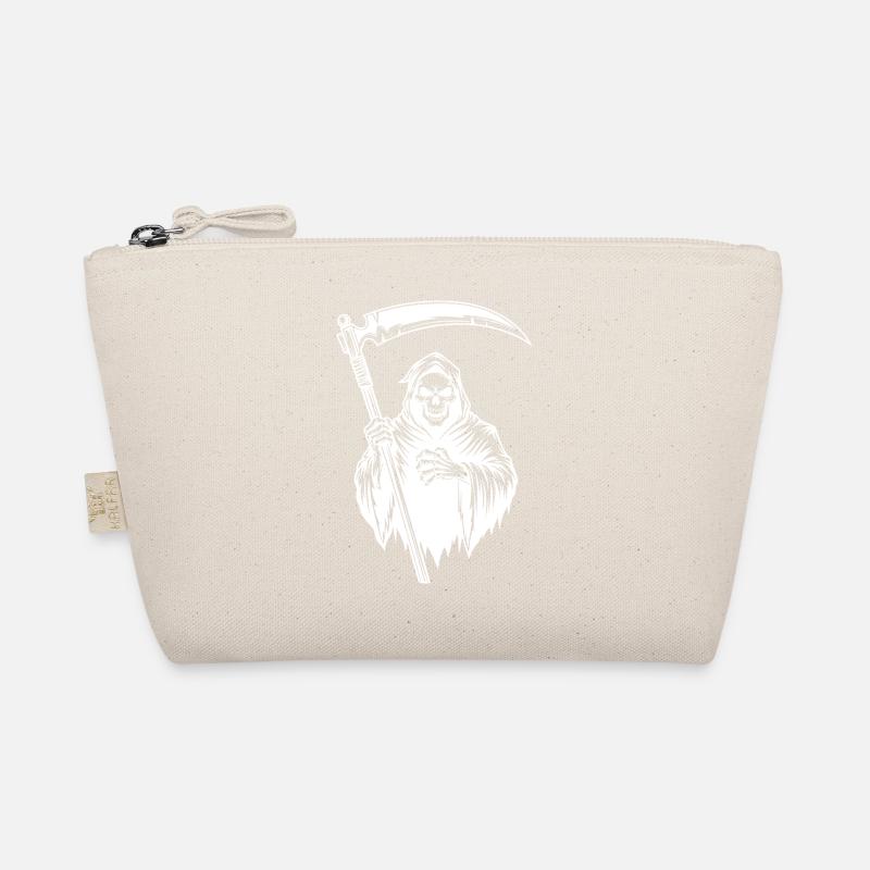 The Grim Reaper Reaper Design Skull Version Organic Pouch