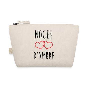 noces d'ambre 34 ans de mariage - Trousse biologique - nature - Devant