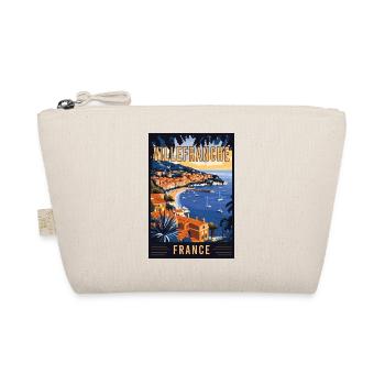 Explore Beauty of Villefranche-sur-Mer in France - Organic Pouch - nature - Front