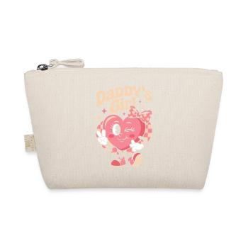 Daddy’s Girl Famille Rose Rétro Cœur Mignonne - Trousse biologique - nature - Devant