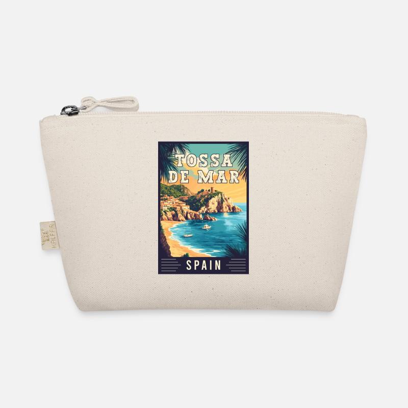 Explore Captivating Tossa de Mar in Spain Organic Pouch