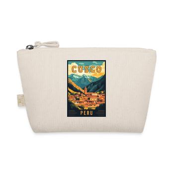 Discover Vibrant Cusco in Peru - Travel Art - Organic Pouch - nature - Front