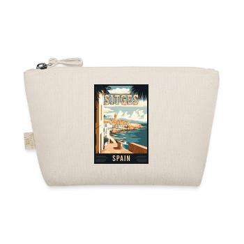 Experience Vibrant Charm of Sitges in Spain - Organic Pouch - nature - Front