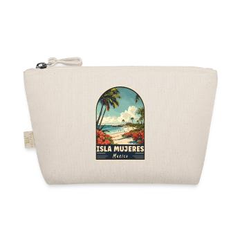 Discover Tropical Paradise of Isla Mujeres Mexico - Organic Pouch - nature - Front
