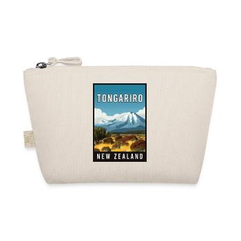 Explore Tongariro in New Zealand - Organic Pouch - nature - Front