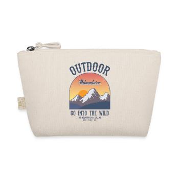 Outdoor Abenteuer Berglandschaft - Bio-Täschchen - Natur - Vorne