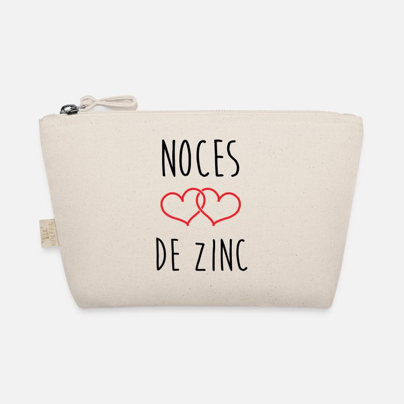Zinc Wedding 76 Years Organic Pouch