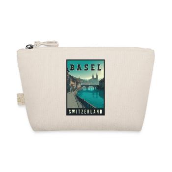 Experience River City of Basel in Switzerland - Organic Pouch - nature - Front