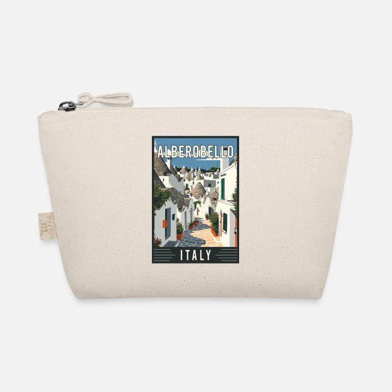 Experience Alberobello's Trulli Magic in Italy Organic Pouch