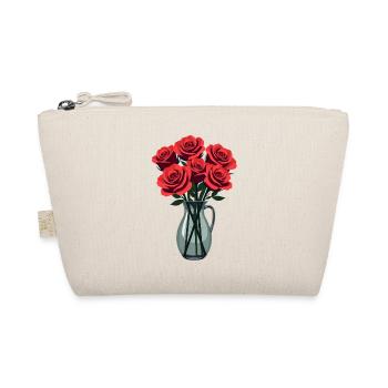 Red Roses - Organic Pouch - nature - Front