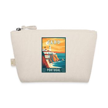 Discover Captivating Faro in Portugal - Organic Pouch - nature - Front