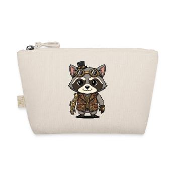 Raton Laveur Steampunk Bras Robotique Ingénieur - Trousse biologique - nature - Devant