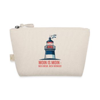  Moin Is Moin Nich Mehr Nich Weniger Nordsee - Bio-Täschchen - Natur - Vorne