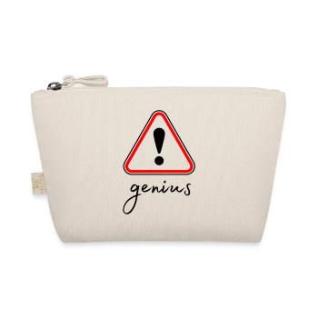 Triangle rouge minimaliste - Trousse biologique - nature - Devant