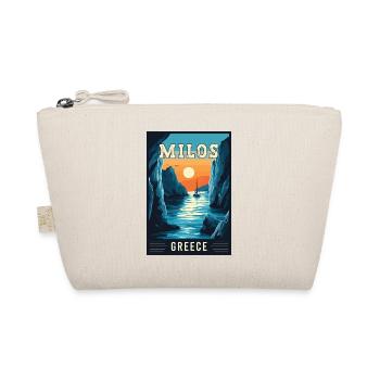 Explore Breathtaking Beauty of Milos in Greece - Organic Pouch - nature - Front