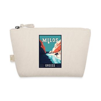 Discover Breathtaking Beauty of Milos in Greece - Organic Pouch - nature - Front