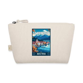 Lakeside View Gmunden in Austria - Travel Art - Organic Pouch - nature - Front