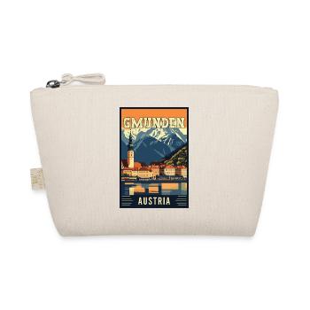 Lakeside Beauty of Gmunden in Austria - Travel Art - Organic Pouch - nature - Front