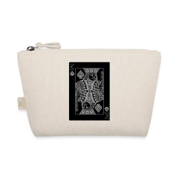 Art monoline géométrique moderne du roi de pique - Trousse biologique - nature - Devant