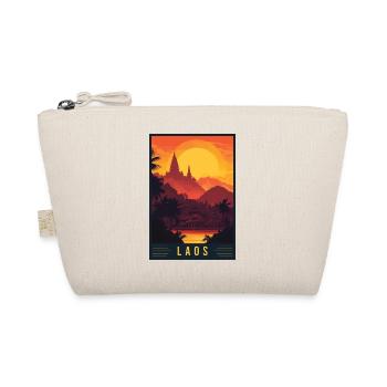 Explore Timeless Beauty of Laos - Organic Pouch - nature - Front