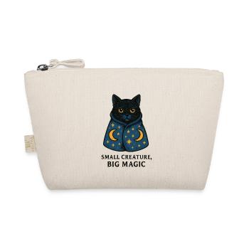 Magie féline dans un manteau étoilé - Trousse biologique - nature - Devant
